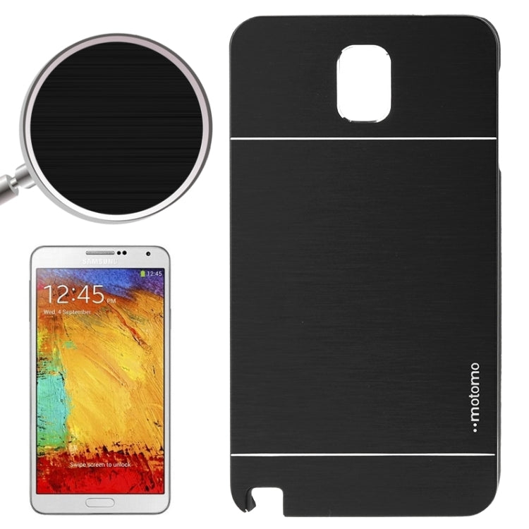 2 in 1 Brushed Texture Metal & Plastic Protective Case for Galaxy Note III
