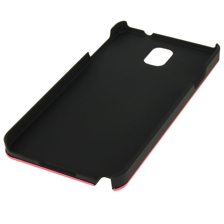 2 in 1 Brushed Texture Metal & Plastic Protective Case for Galaxy Note III