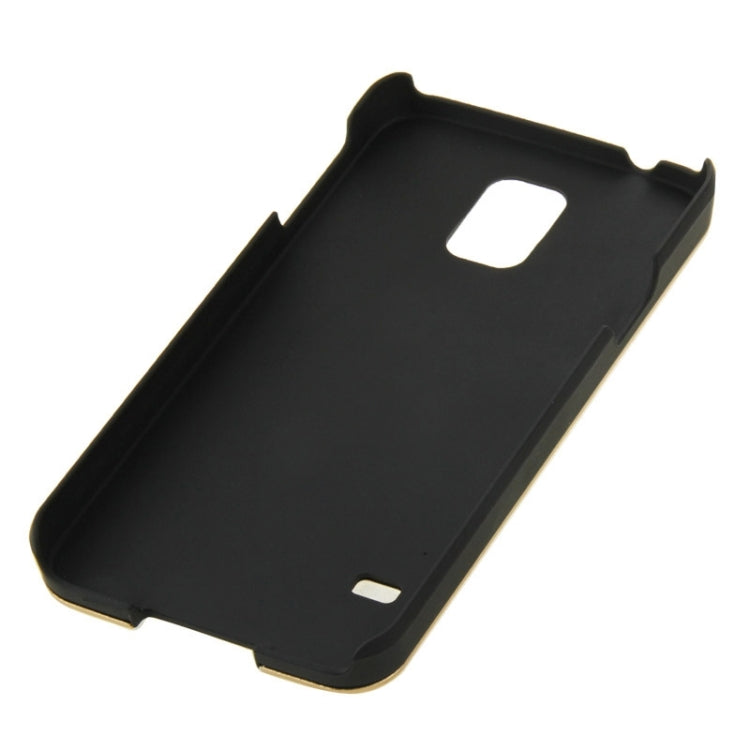 2 in 1 Brushed Texture Metal & Plastic Protective Case for Galaxy S5