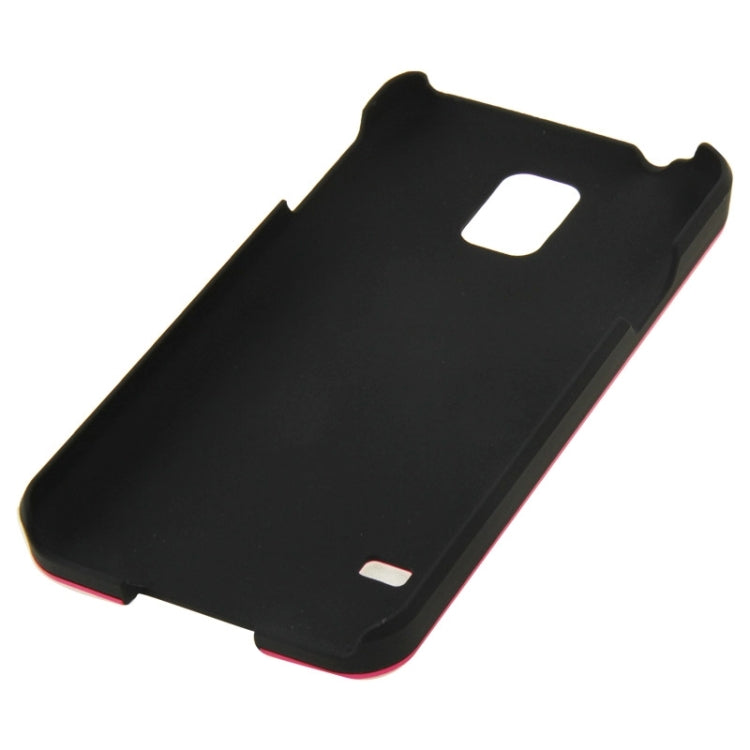 2 in 1 Brushed Texture Metal & Plastic Protective Case for Galaxy S5