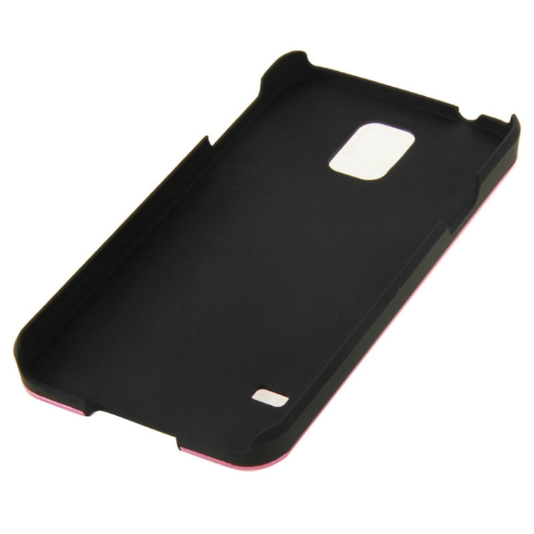 2 in 1 Brushed Texture Metal & Plastic Protective Case for Galaxy S5
