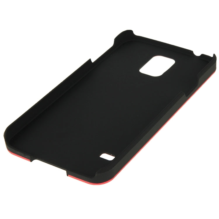2 in 1 Brushed Texture Metal & Plastic Protective Case for Galaxy S5