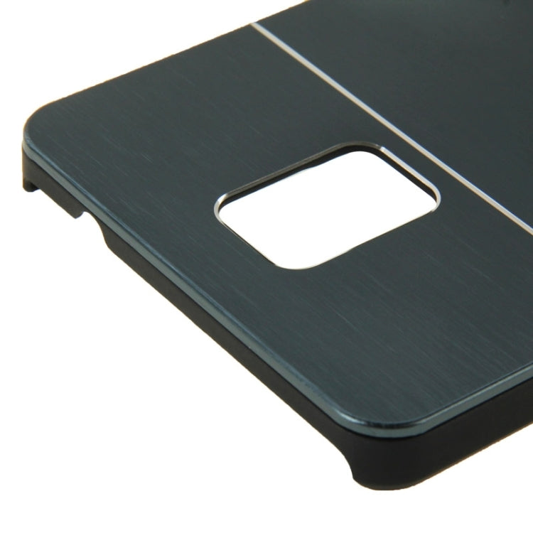 2 in 1 Brushed Texture Metal & Plastic Protective Case for Galaxy Note 4 / N910