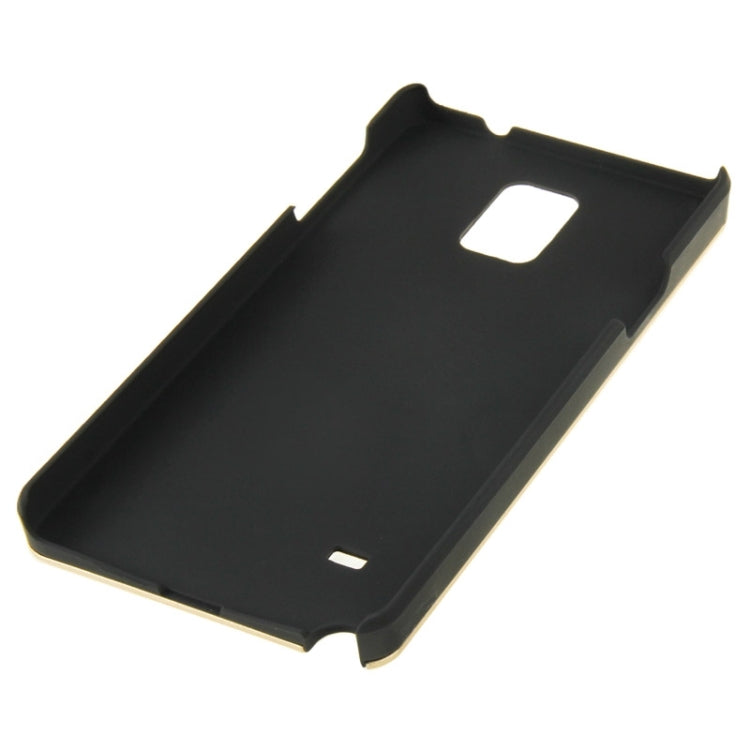 2 in 1 Brushed Texture Metal & Plastic Protective Case for Galaxy Note 4 / N910