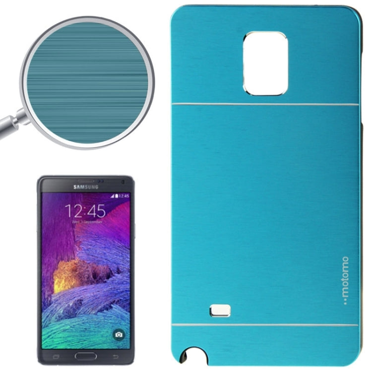 2 in 1 Brushed Texture Metal & Plastic Protective Case for Galaxy Note 4 / N910