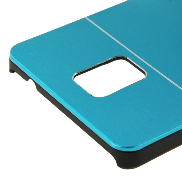 2 in 1 Brushed Texture Metal & Plastic Protective Case for Galaxy Note 4 / N910