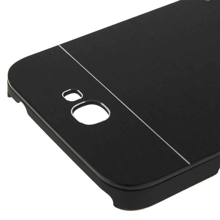 2 in 1 Brushed Texture Metal & Plastic Protective Case for Galaxy Note II / N7100