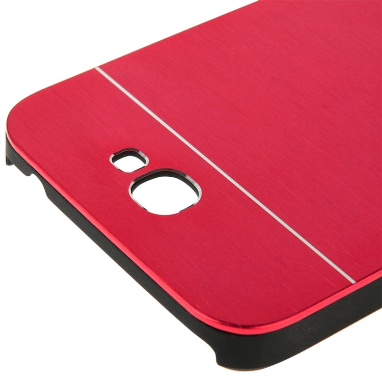 2 in 1 Brushed Texture Metal & Plastic Protective Case for Galaxy Note II / N7100