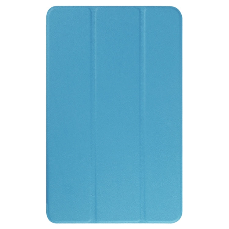 Karst Texture Horizontal Flip Leather Case with 3-folding Holder for Galaxy Tab E 9.6
