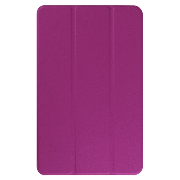 Karst Texture Horizontal Flip Leather Case with 3-folding Holder for Galaxy Tab E 9.6