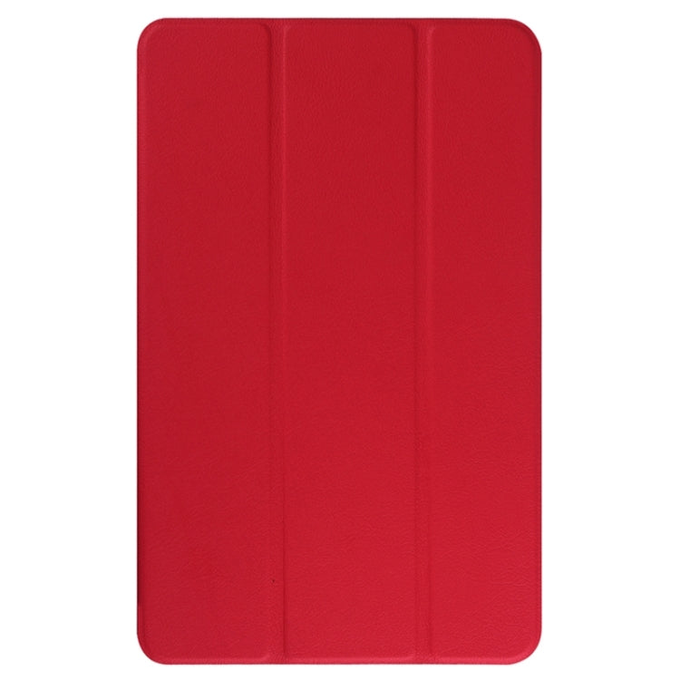 Karst Texture Horizontal Flip Leather Case with 3-folding Holder for Galaxy Tab E 9.6