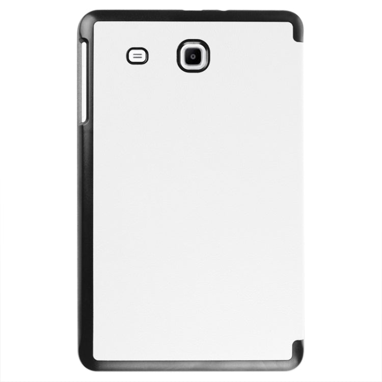 Karst Texture Horizontal Flip Leather Case with 3-folding Holder for Galaxy Tab E 9.6