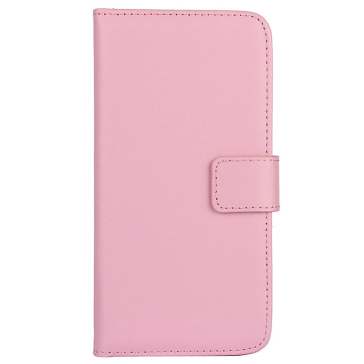 For Galaxy S6 / G920 Cowhide Split Leather Protective Case with Holder & Card Slots