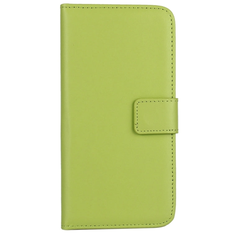 For Galaxy S6 / G920 Cowhide Split Leather Protective Case with Holder & Card Slots