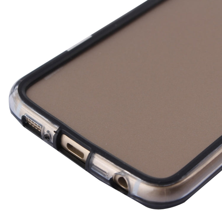 For Galaxy S6 / G920 Transparent Plastic + TPU Bumper Frame