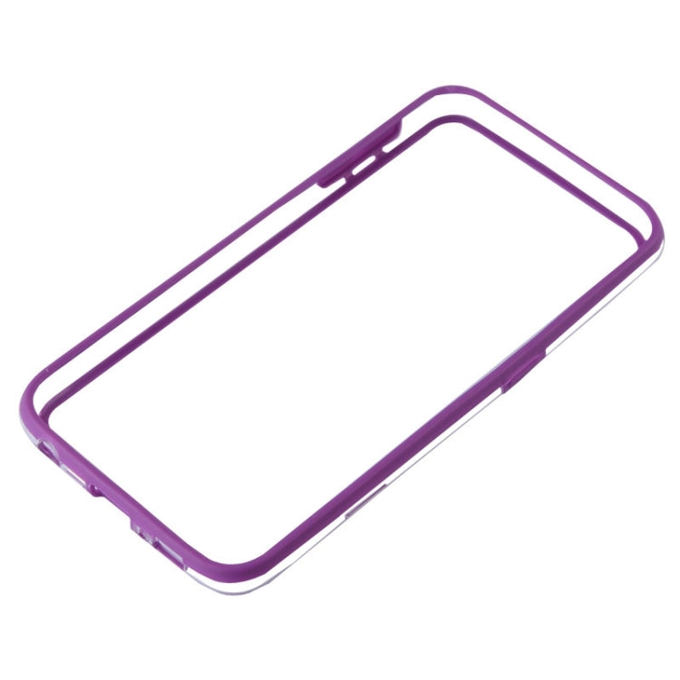For Galaxy S6 / G920 Transparent Plastic + TPU Bumper Frame