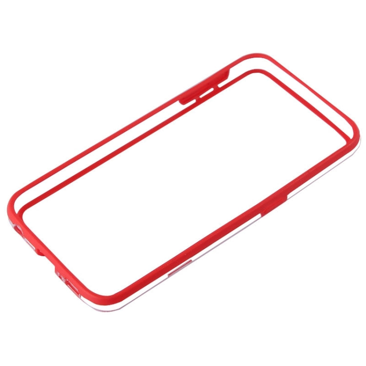 For Galaxy S6 / G920 Transparent Plastic + TPU Bumper Frame