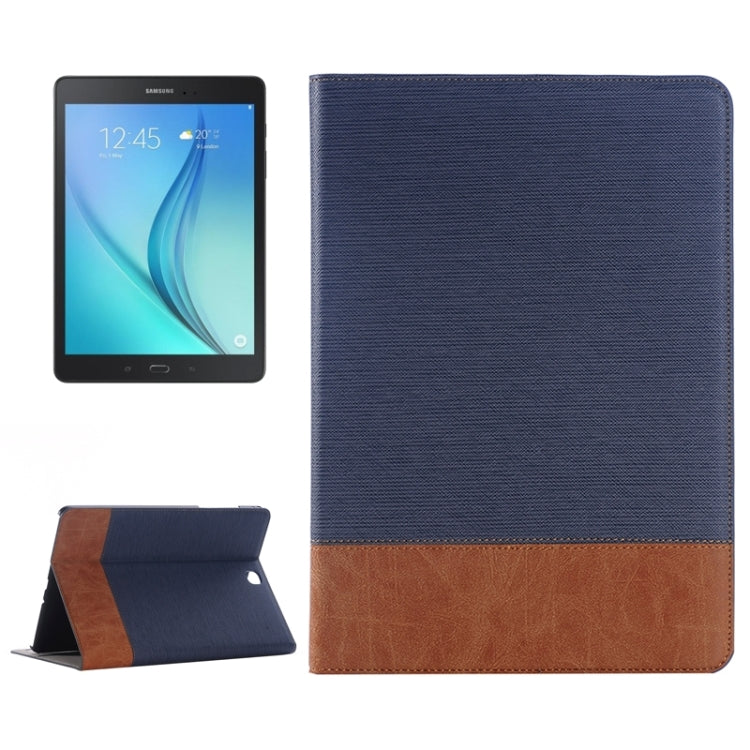Cross Texture Leather Case with Holder & Card slots & Wallet for Galaxy Tab A 9.7 4G LTE / T555