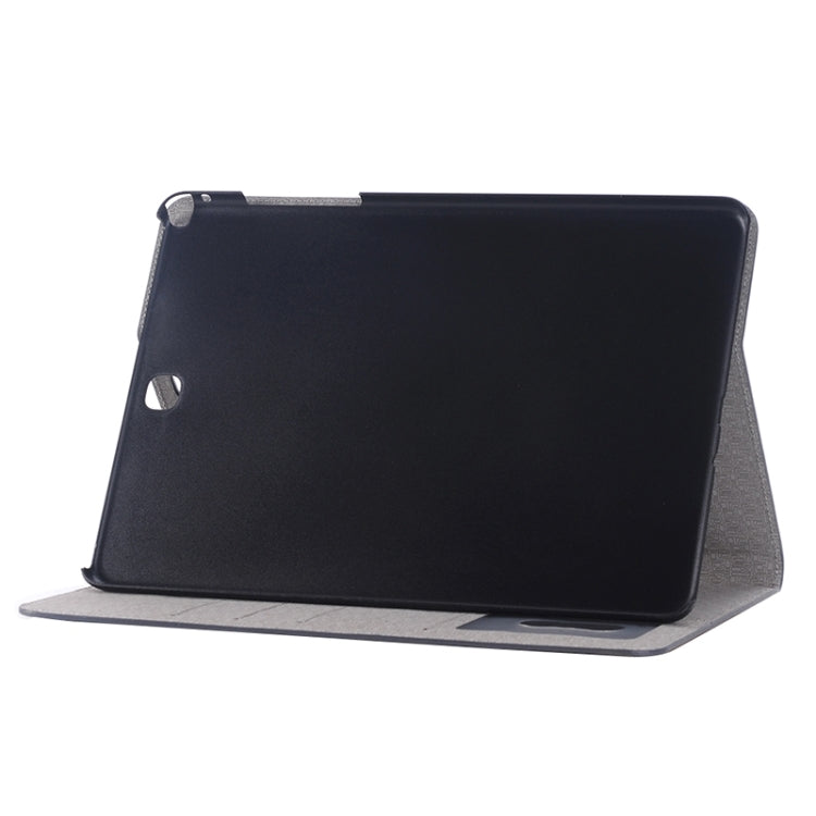 Cross Texture Leather Case with Holder & Card slots & Wallet for Galaxy Tab A 9.7 4G LTE / T555