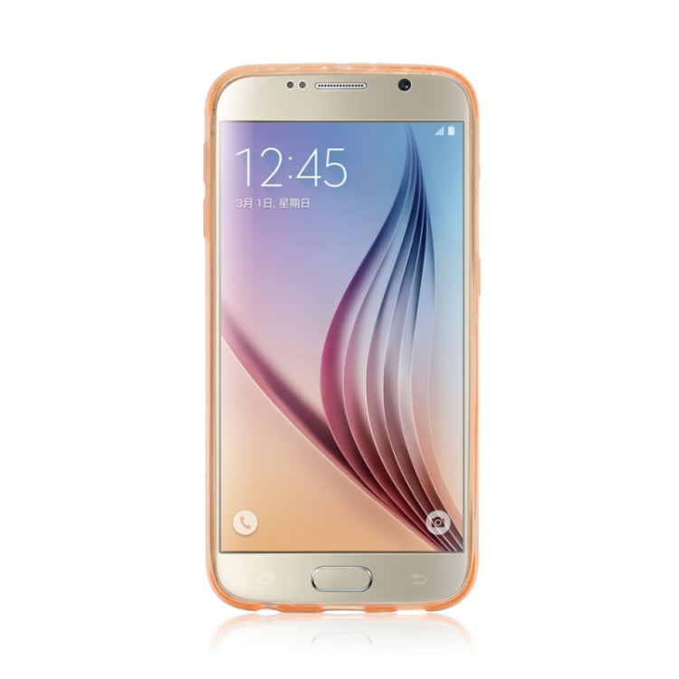 For Galaxy S6 / G920 Ultrathin TPU Case with Card Slot