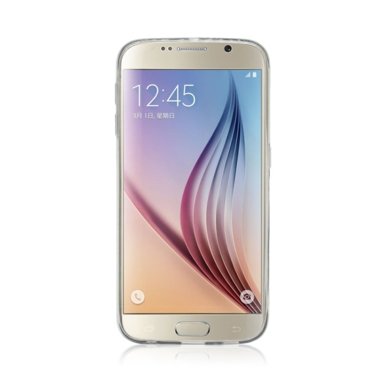 For Galaxy S6 / G920 Ultrathin TPU Case with Card Slot