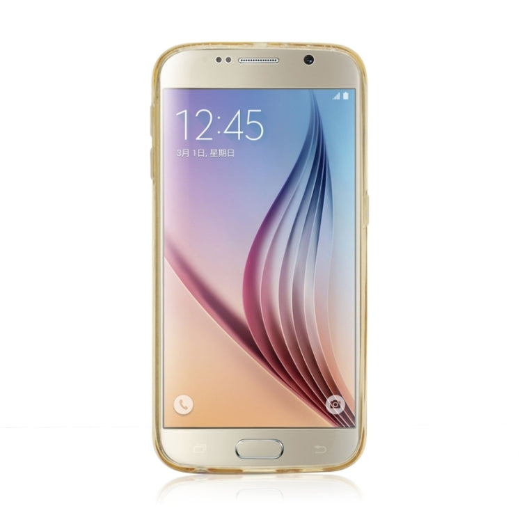 For Galaxy S6 / G920 Ultrathin TPU Case with Card Slot