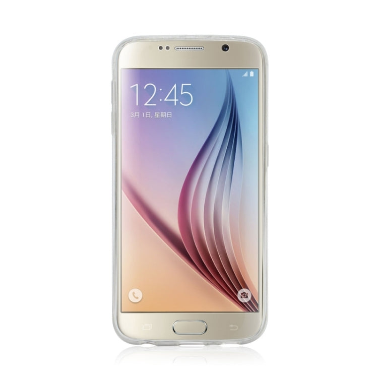 For Galaxy S6 / G920 Ultrathin TPU Case with Card Slot
