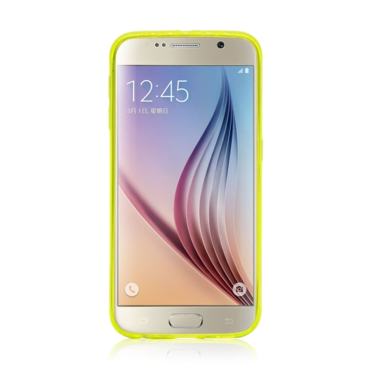 For Galaxy S6 / G920 Ultrathin TPU Case with Card Slot