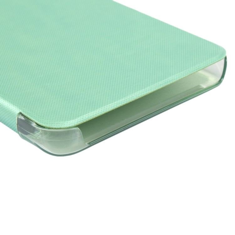 Brushed Texture Horizontal Flip Leather Case with Caller ID Display Window for Galaxy Note 5