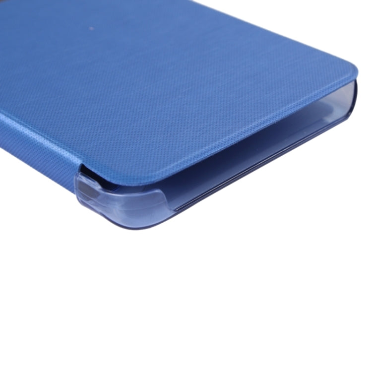 Brushed Texture Horizontal Flip Leather Case with Caller ID Display Window for Galaxy Note 5