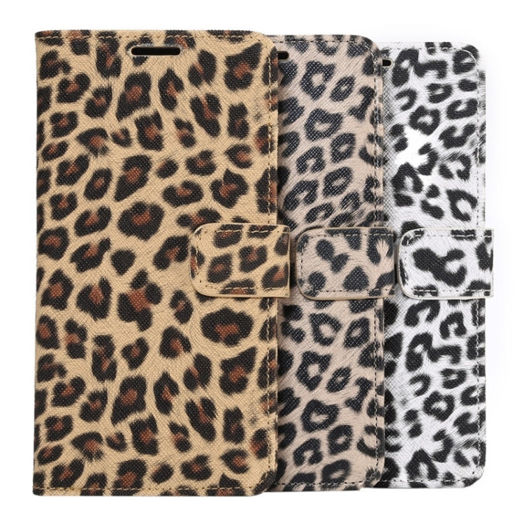 Leopard Pattern Flip Leather Case with Holder & Card Slots for Galaxy Note 5 / N920(Yellow)