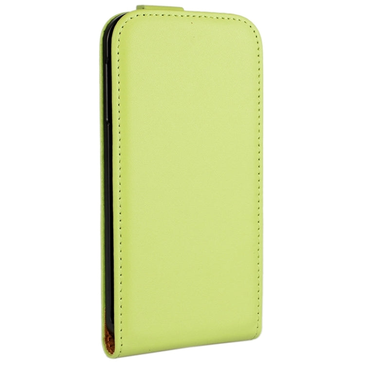 For Galaxy S6 Vertical Flip Genuine Split Leather Case