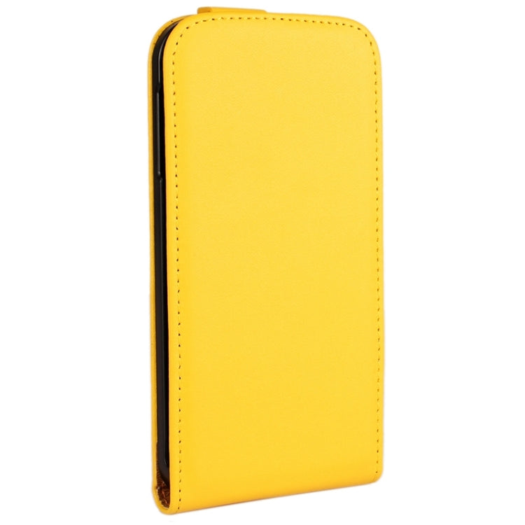 For Galaxy S6 Vertical Flip Genuine Split Leather Case