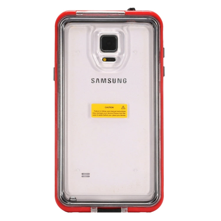 IPX8 Waterproof Protective Case with Lanyard for Galaxy Note 4 / N910