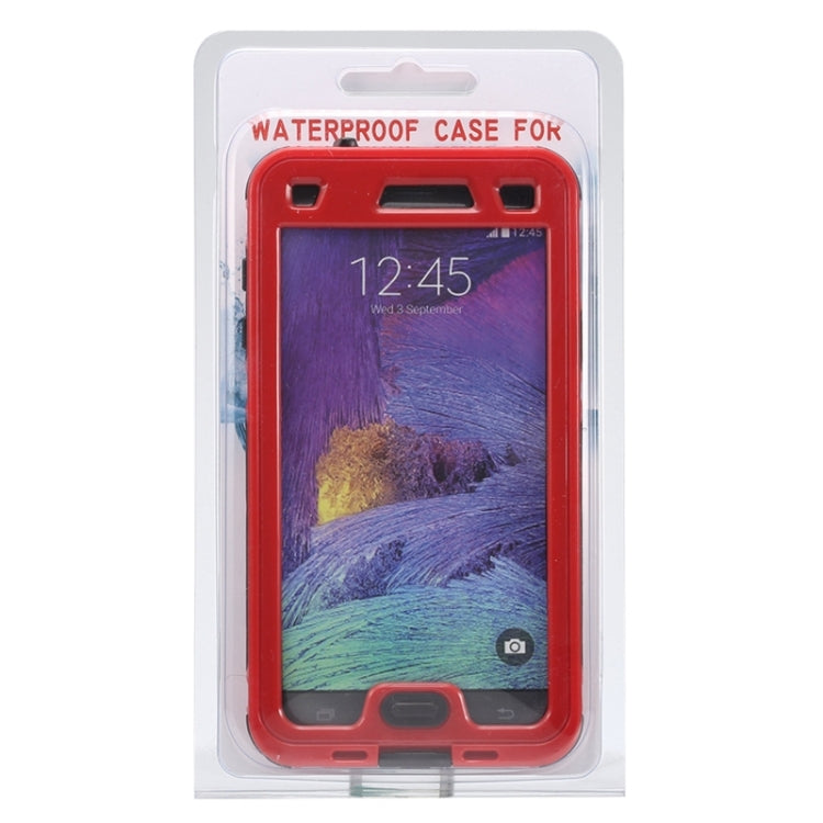 IPX8 Waterproof Protective Case with Lanyard for Galaxy Note 4 / N910