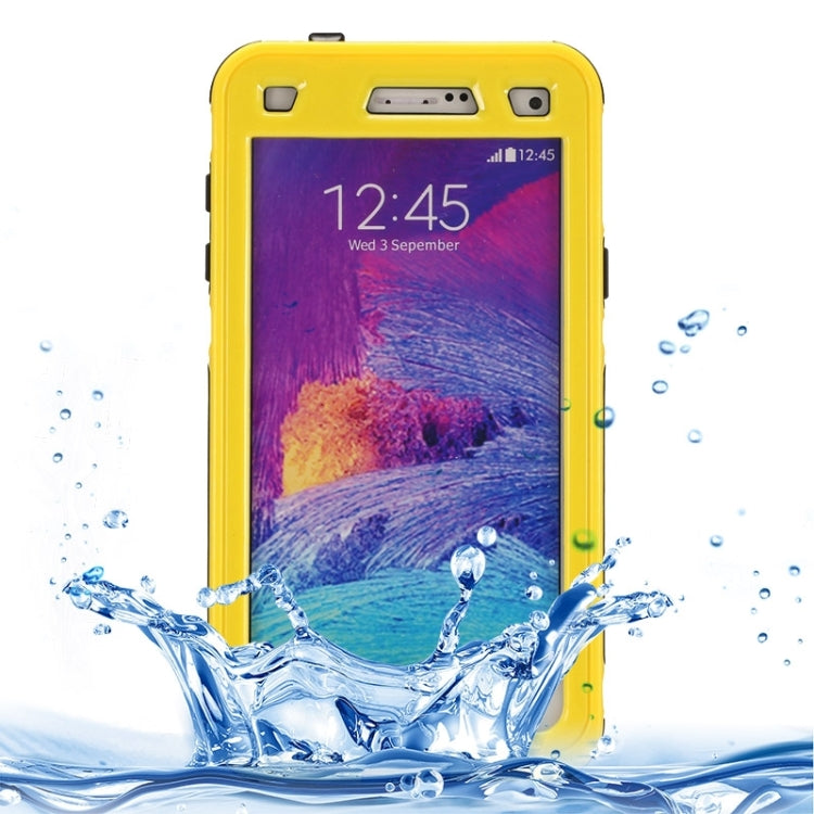 IPX8 Waterproof Protective Case with Lanyard for Galaxy Note 4 / N910