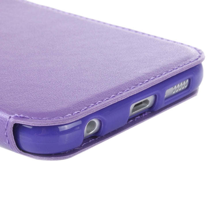 For Galaxy S6 / G920 Crazy Horse Texture Leather Case with Holder & Card Slot & Caller ID Display Window