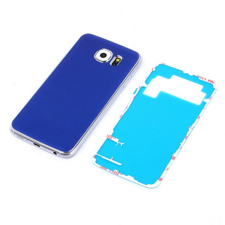 For Galaxy S6 Matte Metal  Battery Back Cover