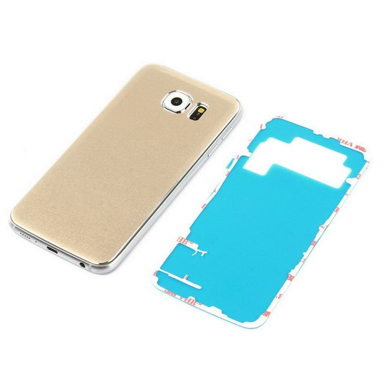For Galaxy S6 Matte Metal  Battery Back Cover