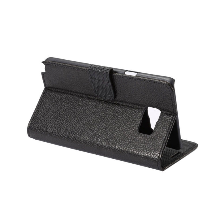 Litchi Texture Horizontal Leather Case with Holder & Card Slots & Wallet for Galaxy Note 5