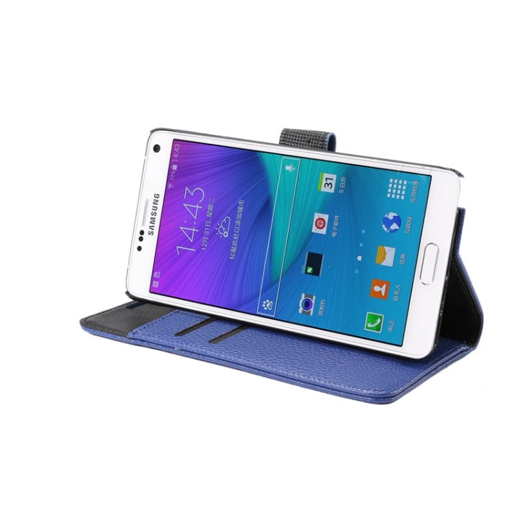 Litchi Texture Horizontal Leather Case with Holder & Card Slots & Wallet for Galaxy Note 5
