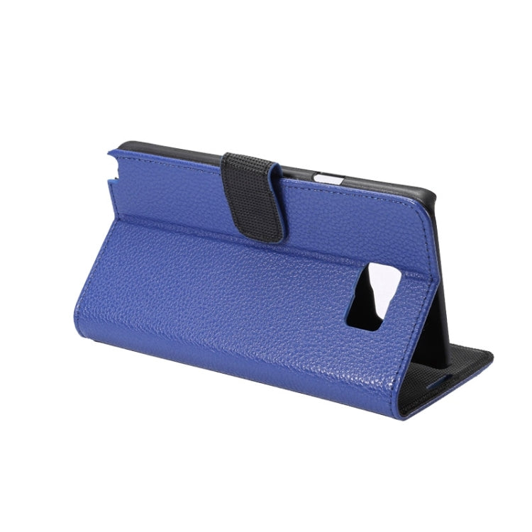 Litchi Texture Horizontal Leather Case with Holder & Card Slots & Wallet for Galaxy Note 5