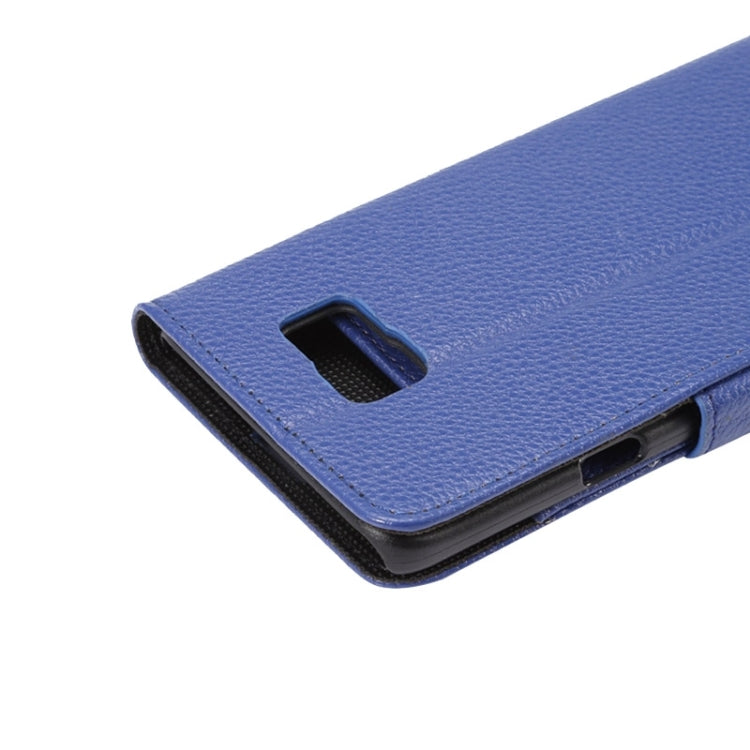 Litchi Texture Horizontal Leather Case with Holder & Card Slots & Wallet for Galaxy Note 5