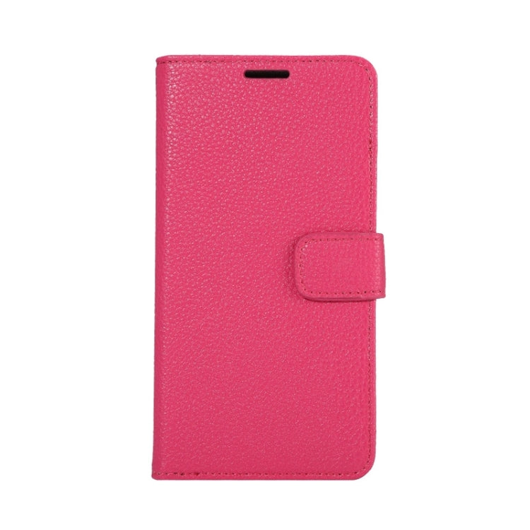 Litchi Texture Horizontal Leather Case with Holder & Card Slots & Wallet for Galaxy Note 5