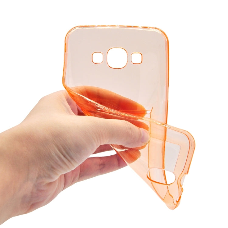 Ultrathin TPU Protective Case with Card Slot for Galaxy A8 / A8000