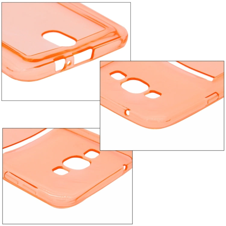 Ultrathin TPU Protective Case with Card Slot for Galaxy A8 / A8000