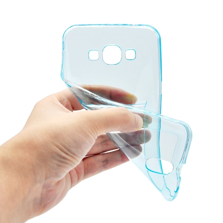 Ultrathin TPU Protective Case with Card Slot for Galaxy A8 / A8000
