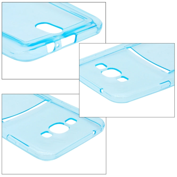 Ultrathin TPU Protective Case with Card Slot for Galaxy A8 / A8000