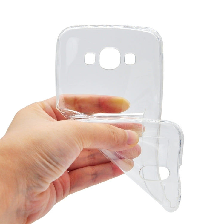 Ultrathin TPU Protective Case with Card Slot for Galaxy A8 / A8000