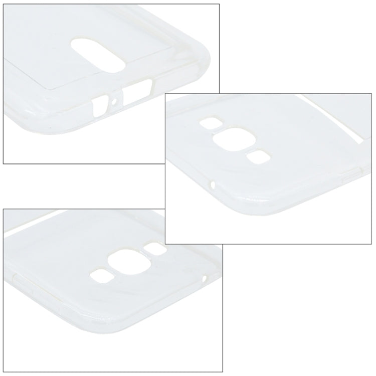 Ultrathin TPU Protective Case with Card Slot for Galaxy A8 / A8000